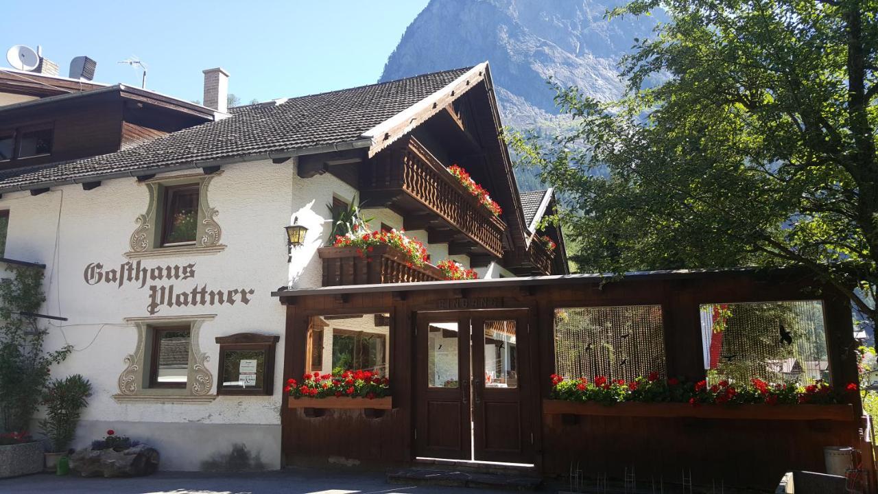 Gasthof Pension Plattner Umhausen Exterior foto